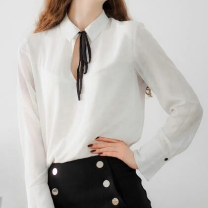 Celeste Silk Blouse