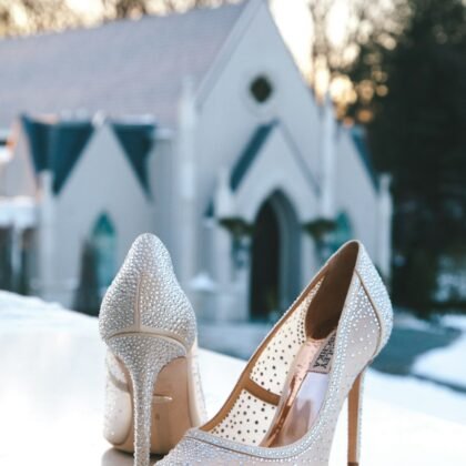 Riviera Pearl-Strap Heels