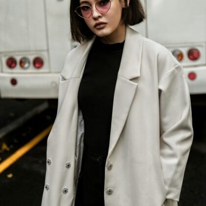 Greige Longline Blazer