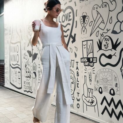 Bianca Wide-Leg Trousers