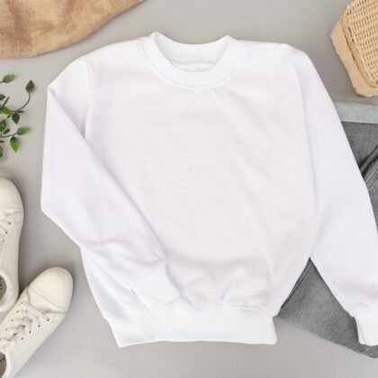 Ivory Boxy Sweatshirt